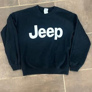 Jeep Black Crewneck Womans's Sweater
